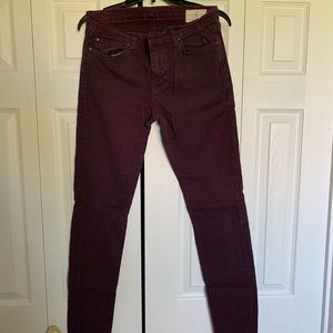 Angry Rabbit Plum Jeggings